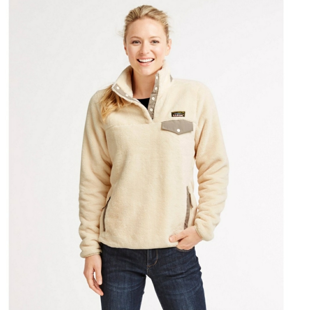 Women's L.L.Bean Hi-Pile Fleece Pullover